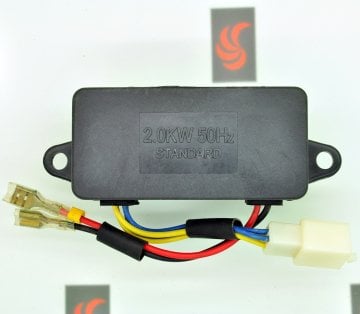 Avr Monofaze 250V 220uF Dikdörtgen Şeklinde Plastik Gövdeli 2500-00017K-2