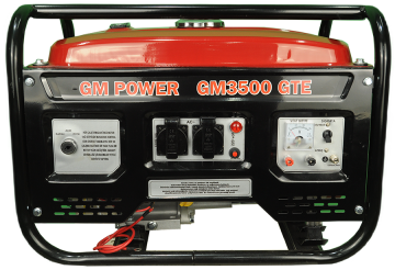 GMPOWER GM3500GTE Benzinli Jeneratör 3.5kVA Monofaze Marşlı
