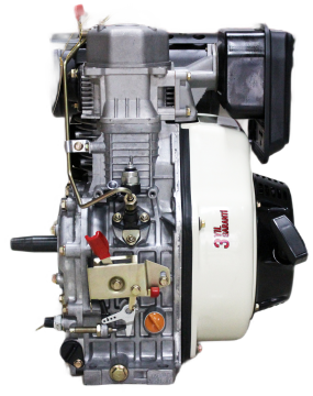 GoldMoto GM192FBE-G3 Dizel Motor 12 Hp Marşlı Krank Mili Konik Orta