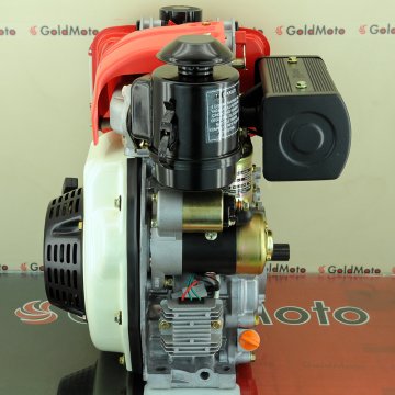 GoldMoto GM178FEN-H Dizel Motor Marşlı 7 Hp Krank Mili Frezeli