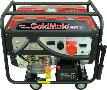 GoldMoto GM10TBJ Benzinli Jeneratör 10kVA Trifaze Marşlı