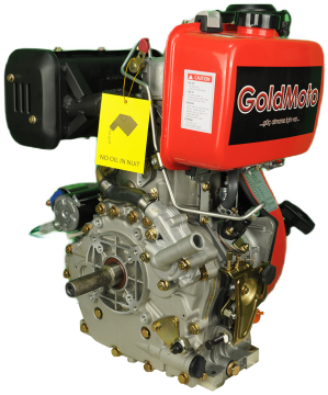 Goldmoto Dizel Motor 12Hp Marşlı GM192FBESU-B1 Su Soğutmalı