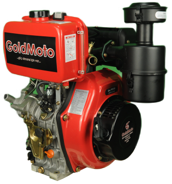 Goldmoto Dizel Motor 12Hp Marşlı GM192FBESU-B1 Su Soğutmalı