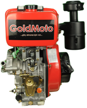 Goldmoto Dizel Motor 12Hp Marşlı GM192FBESU-B1 Su Soğutmalı