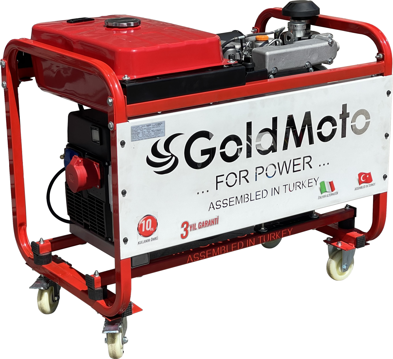 GoldMoto GM13TDJY Dizel Jeneratör 13kVA Trifaze Marşlı