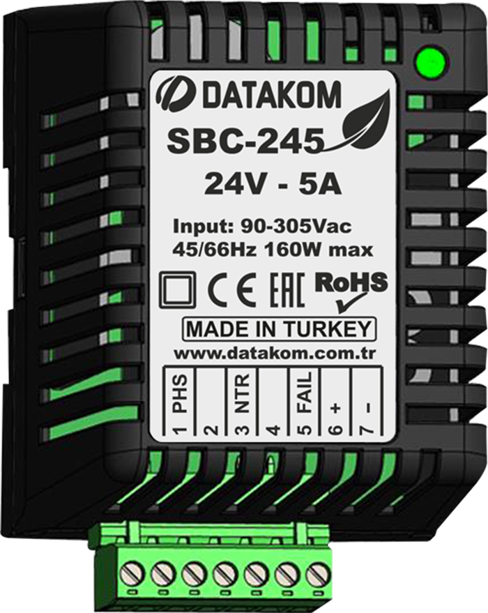 Datakom Akıllı Akü Şarj Cihazı SBC-245-M