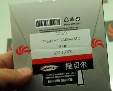 Segman Takımı +0,25mm 88,25mm GX390 13Hp 390-13300-1