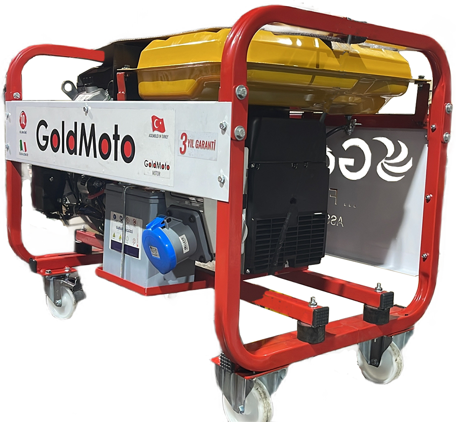 Goldmoto Benzinli Jeneratör Monofaze GM15BJG