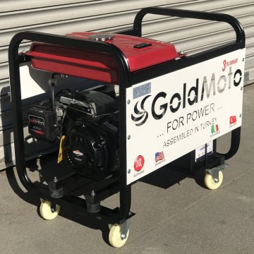 GoldMoto GM9BJBSE Benzinli Jeneratör 9Kva Monofaze Marşlı