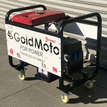 GoldMoto GM9BJBSE Benzinli Jeneratör 9Kva Monofaze Marşlı