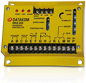 Datakom Governor Kontrol Modülü DKG253
