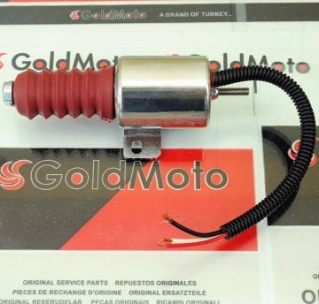 Stop Selonoid Bobini 12V 3 Kablolu Alttan Flanşlı ST4860-12S