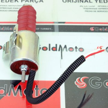 Stop Selonoid Bobini 12V 3 Kablolu Alttan Flanşlı ST4860-12S