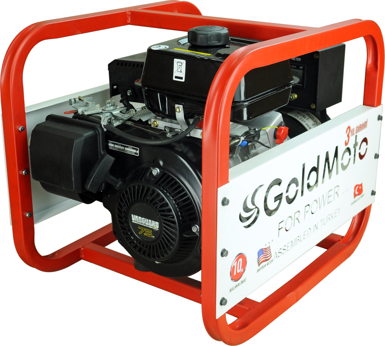 GoldMoto GM4.4BJBSV Benzinli Jeneratör 4kVA Monofaze