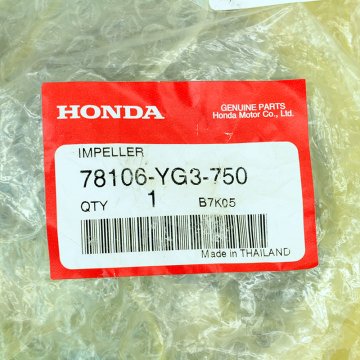 Honda WB20 Pompa Fanı Dişli Tip Yeni Model HT78106YG3750