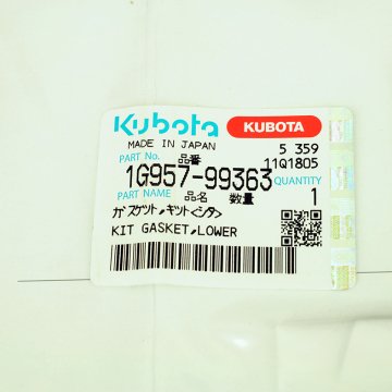 Kubota Takım Conta D662 D722 Z482 KBT1G95799363