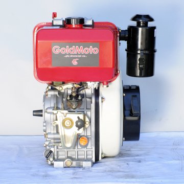 GoldMoto GM186FAE-G2 Dizel Motor 10 Hp Marşlı Krank Mili Konik Kısa