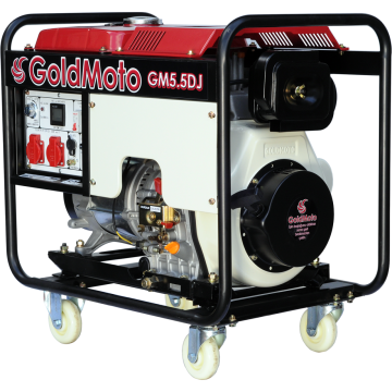 GoldMoto GM5.5DJ Dizel Jeneratör 6,25 Kva Monofaze Marşlı