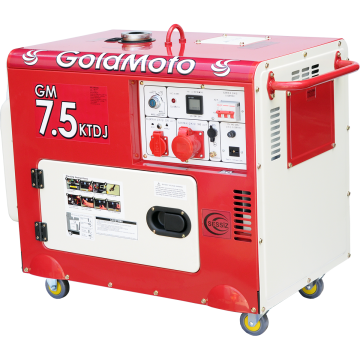 GoldMoto GM7.5KTDJ Dizel Jeneratör 6.9Kva Trifaze Marşlı Kabinli