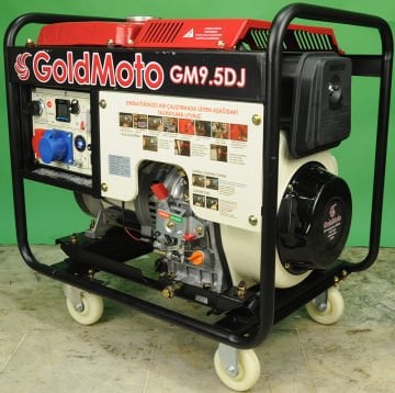 GoldMoto GM9.5DJ Dizel Jeneratör 8.7Kva Monofaze Marşlı