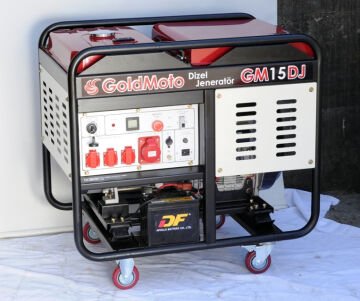 GoldMoto GM15DJ Dizel Jeneratör 17kVA Monofaze Marşlı