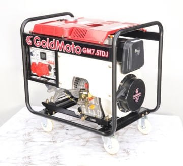 GoldMoto GM7.5TDJ Dizel Jeneratör 6.9Kva Trifaze Marşlı