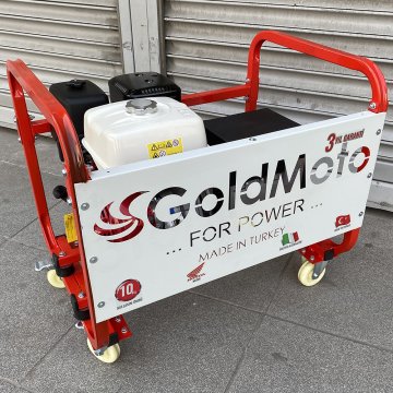 GoldMoto GM9.5TBJH Benzinli Jeneratör Trifaze