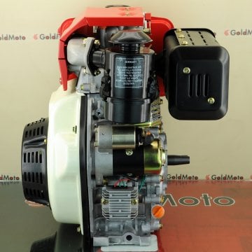 GoldMoto GM186FAEN-G7 Dizel Motor 10 Hp Marşlı Krank Mili Konik