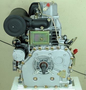 GoldMoto GM1100F-G1A Dizel Motor 15Hp Marşlı Krank Mili Konik