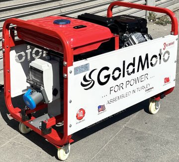 GoldMoto GM12BJBS Benzinli Jeneratör 11.8kVA Monofaze Marşlı