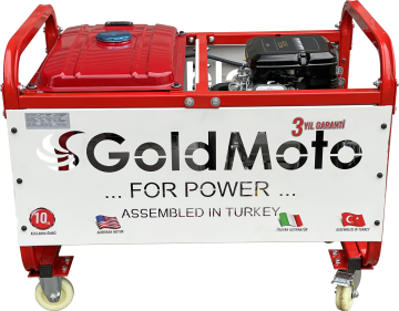 GoldMoto GM12TBJBS Benzinli Jeneratör 11.5kVA Trifaze Marşlı