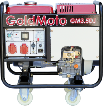 GoldMoto GM3.5DJ Dizel Jeneratör 4.5kVA Monofaze Marşlı