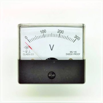 Voltmetre Monofaze 52x58mm 4500-00003