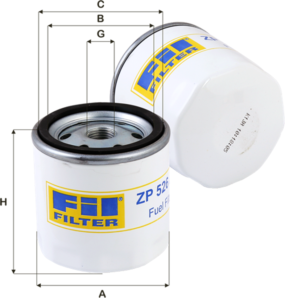 Fil Filtre ZP526AF Yakıt Filtresi