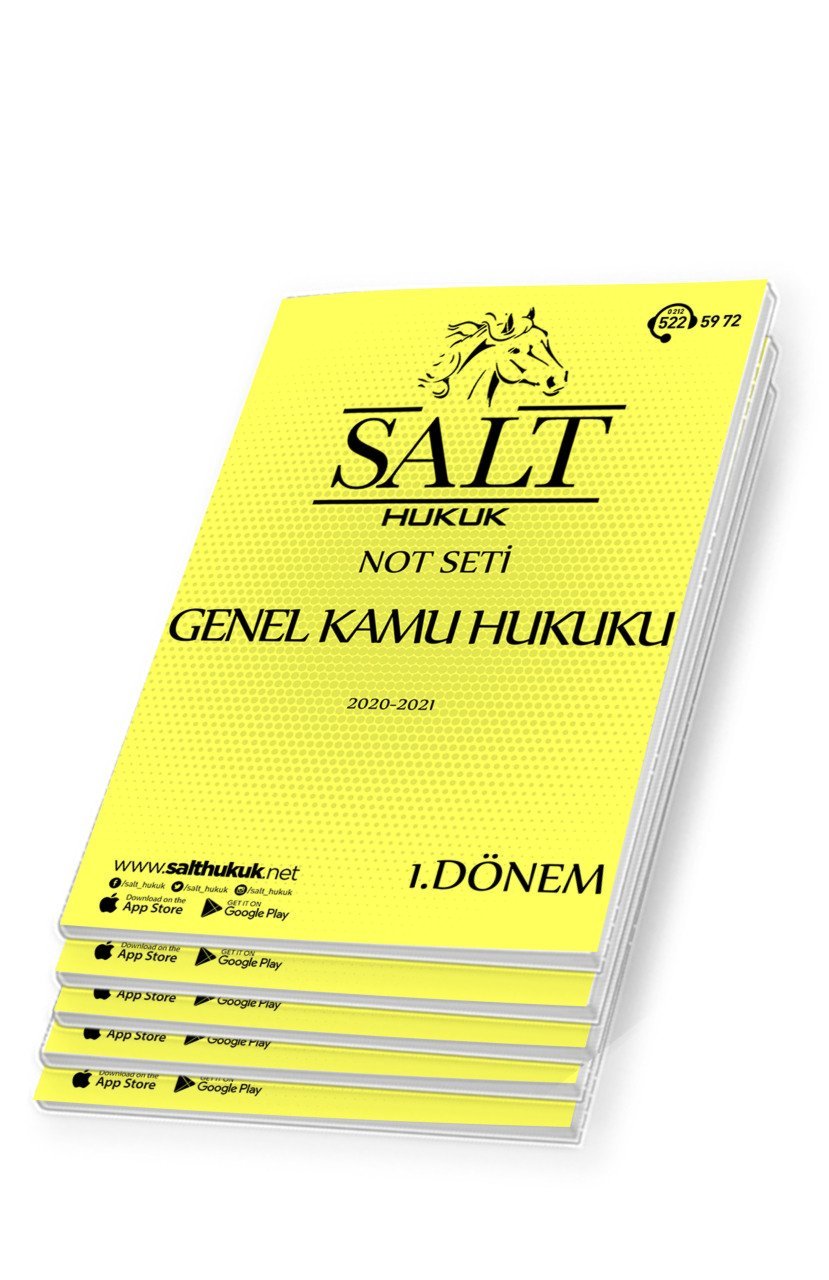 Genel Kamu 1. Dönem Not Seti (2020-2021)-KKÜ-Konu Anlatım Kitapçığı