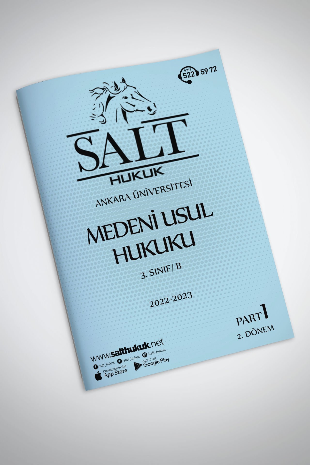 Medeni Usul Hukuku Amfi B 2. Dönem Part-1 (2022-2023)-AÜHF-Konu Anlatım Kitapçığı