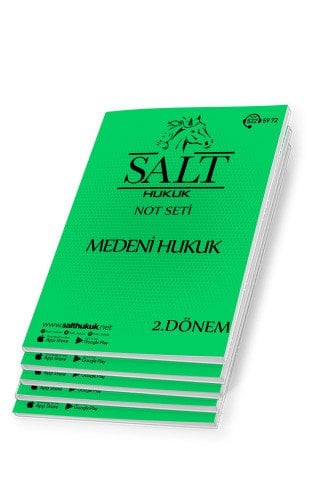 Medeni Hukuk Amfi B 2. Dönem Not Seti (2021-2022)-AÜHF-Konu Anlatım Kitapçığı