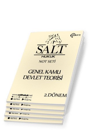 Genel Kamu Devlet Teorsi. Amfi A 2. Dönem Not Seti (2021-2022)-AÜHF-Konu Anlatım Kitapçığı