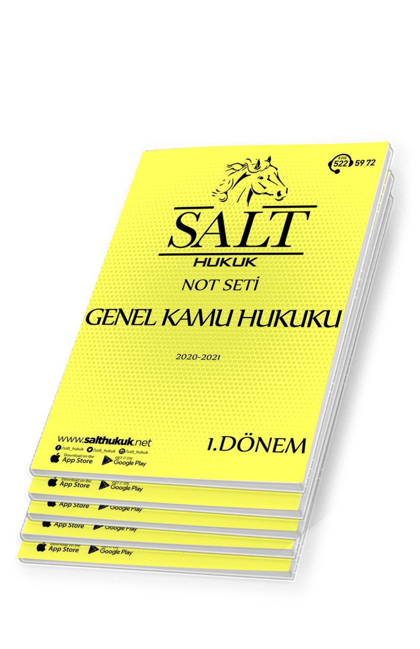 Genel Kamu 1. Dönem Not Seti (2020-2021)-AKHF-Konu Anlatım Kitapçığı