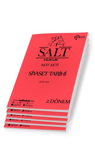 Siyaset Tarihi  2. Dönem Not Seti (2020-2021)-AKHF-Konu Anlatım Kitapçığı