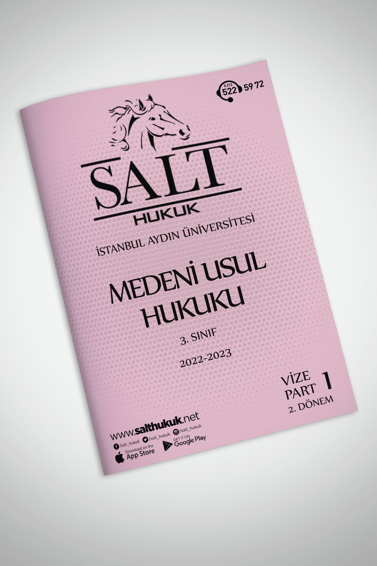 Medeni Usul Hukuku 2. Dönem Vize Part-1 (2022-2023)-İAÜ-Konu Anlatım Kitapçığı