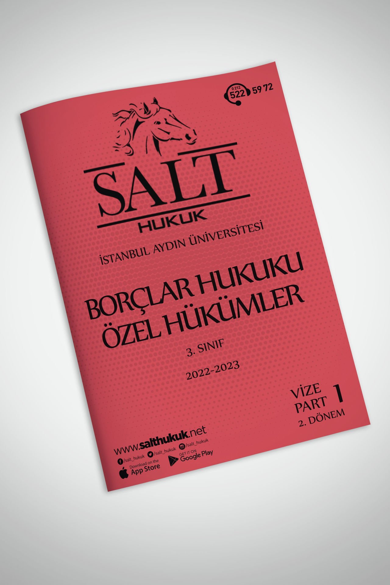 Borçlar Özel Hukuku 2. Dönem Vize Part-1 (2022-2023)-İAÜ-Konu Anlatım Kitapçığı