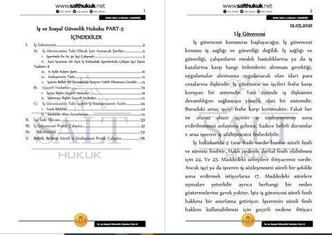 İş ve Sos. Güv. 2. Dönem Not Seti (2020-2021)-AKHF-Konu Anlatım Kitapçığı