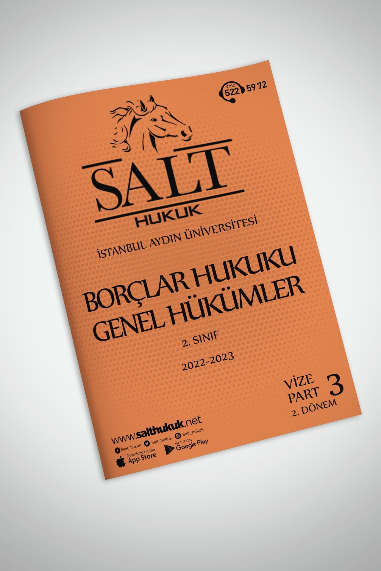 Borçlar Genel Hukuku 2. Dönem Vize Part-3 (2022-2023)-İAÜ-Konu Anlatım Kitapçığı