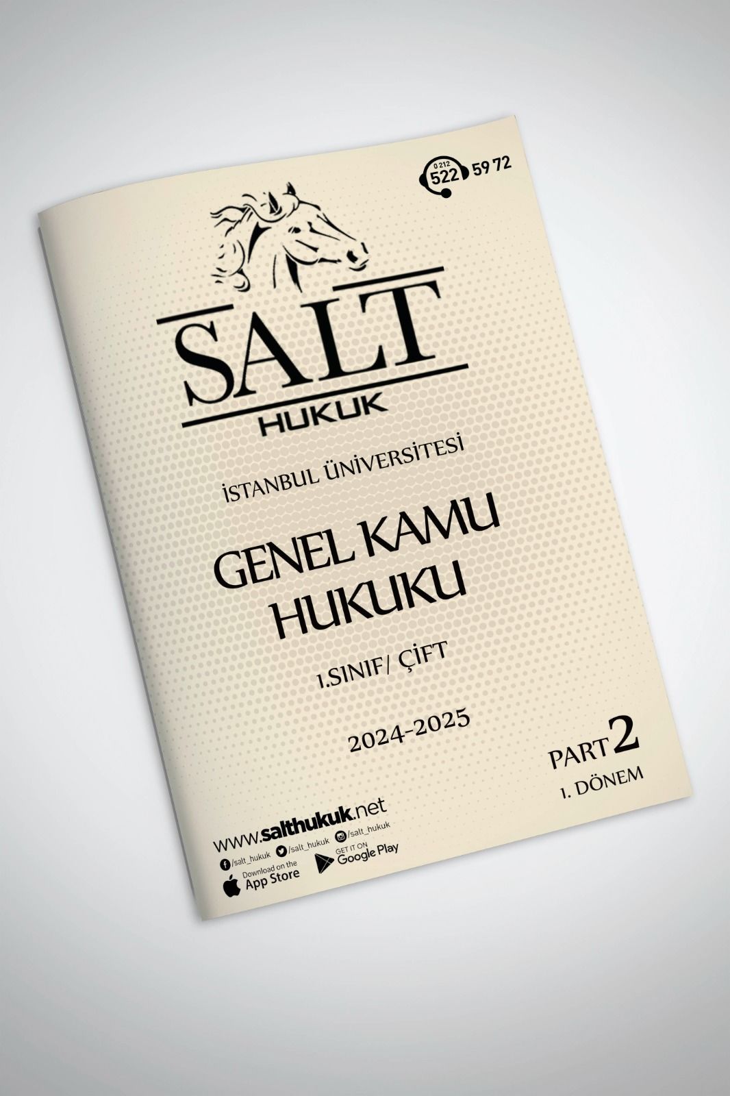 Genel Kamu Hukuku Çift 1. Dönem Part-2 (2024-2025)-İÜHF-Konu Anlatım Kitapçığı