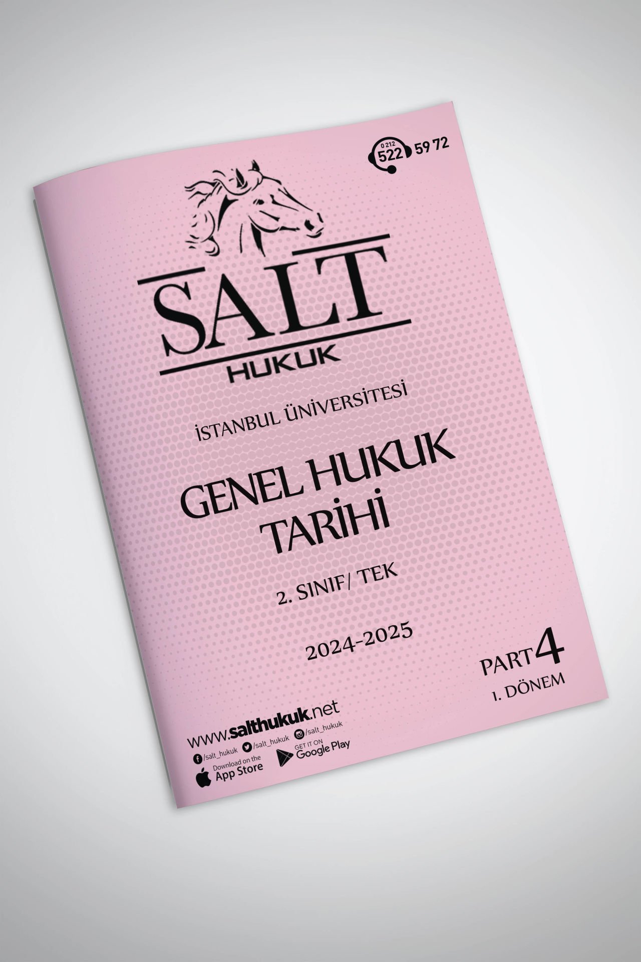 Genel Hukuk Tarihi Tek 1. Dönem Part-4 (2024-2025)-İÜHF-Konu Anlatım Kitapçığı