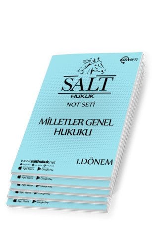 Milletler Genel Hukuku Çift 1. Dönem Not Seti (2023-2024)-İÜHF-Konu Anlatım Kitapçığı