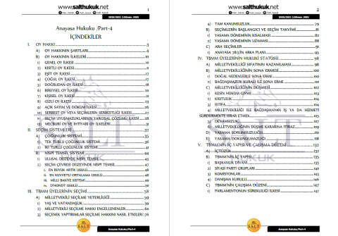 Anayasa Hukuku 2. Dönem Part-4 (2020-2021)-KKÜ-Konu Anlatım Kitapçığı