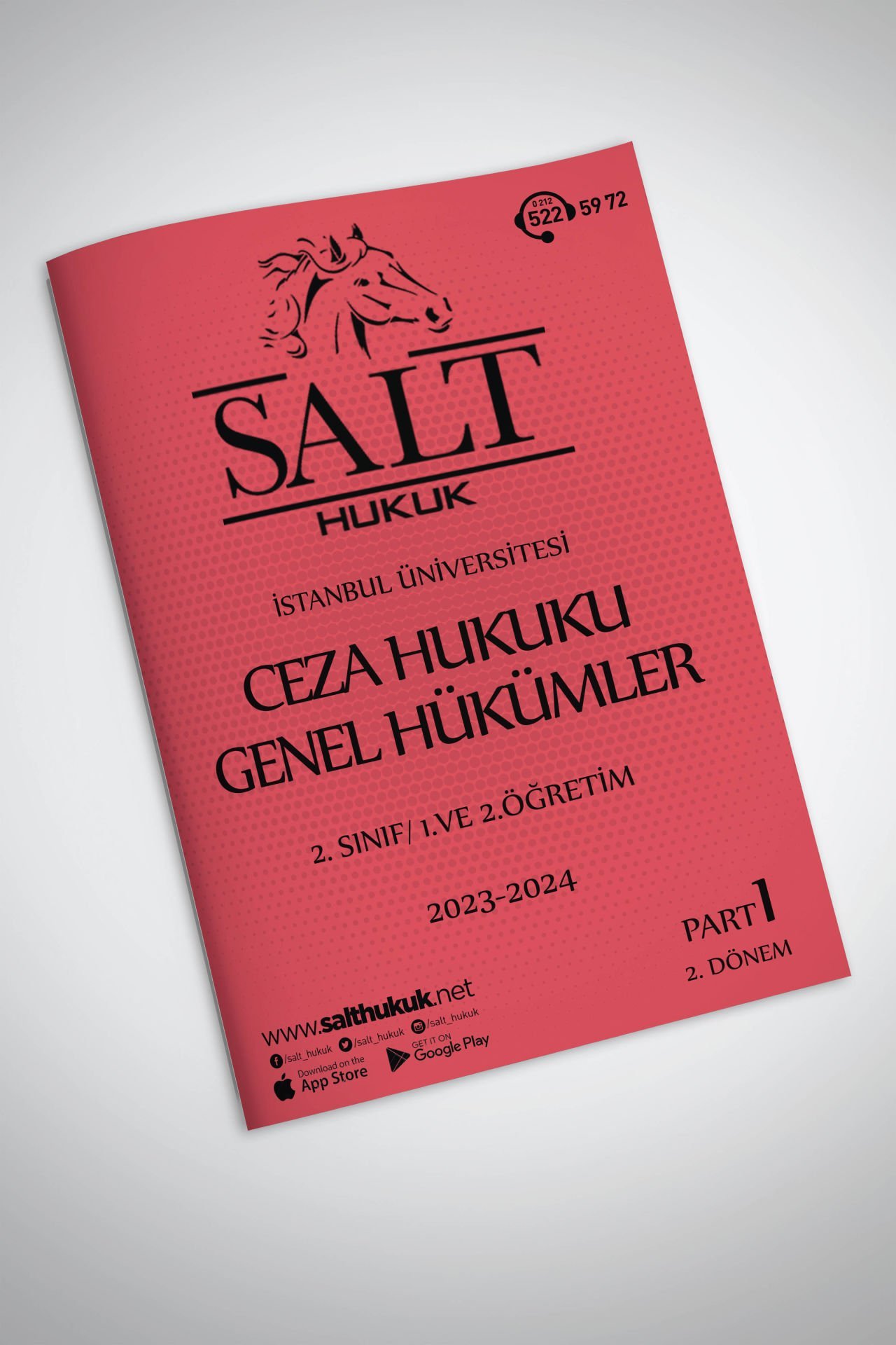 Ceza Genel Hukuku 1. Ve 2.Öğretim 2. Dönem Part-1 (2023-2024)-İÜHF-Konu Anlatım Kitapçığı