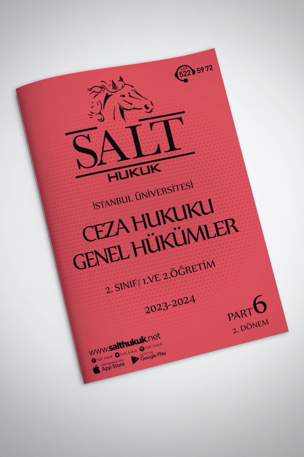 Ceza Genel Hukuku 1. Ve 2.Öğretim 2. Dönem Part-6 (2023-2024)-İÜHF-Konu Anlatım Kitapçığı